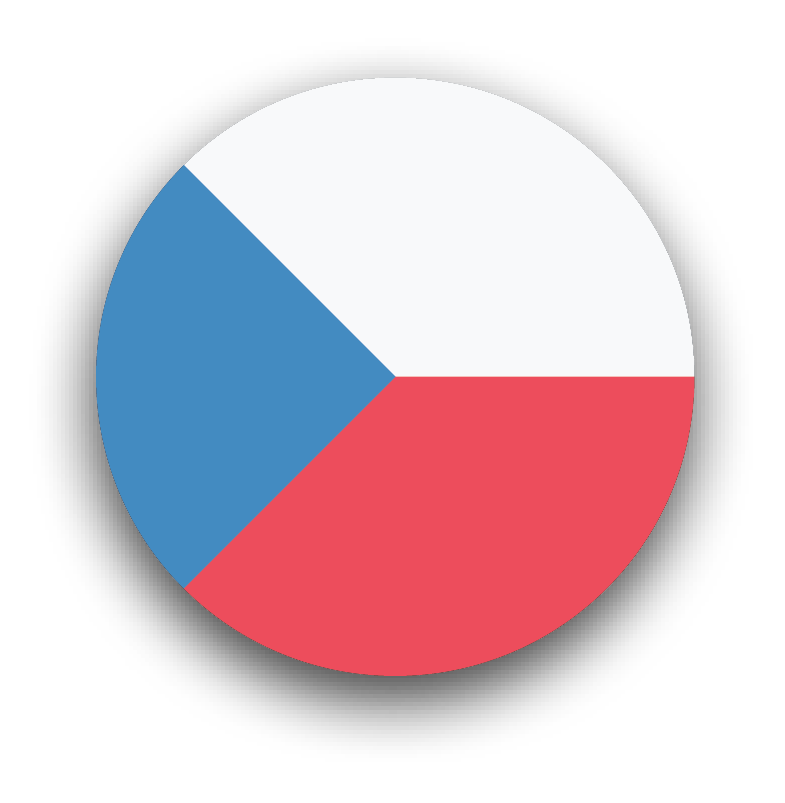 An emoji depicting the flag of Czechia.